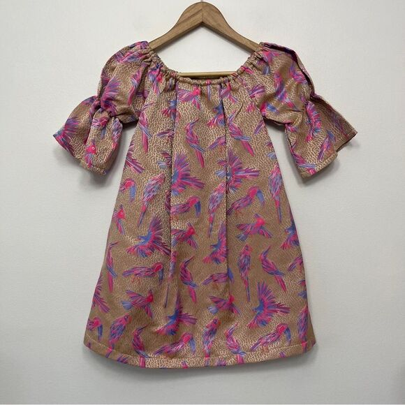 Florence Fancy Bird Pattern Dress size 10 - Picture 1 of 5